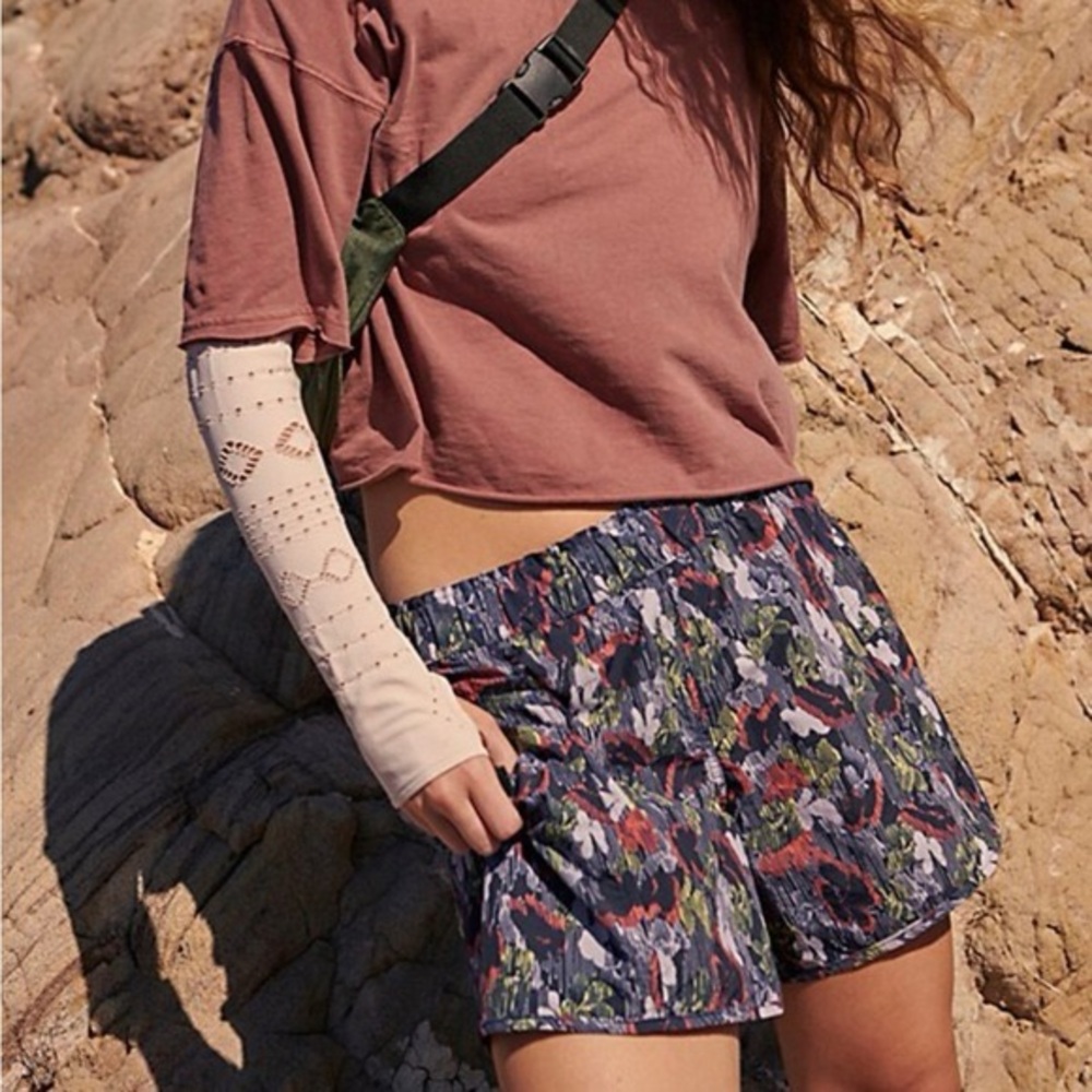 FP Movement by Free People In The Wild Printed Shorts